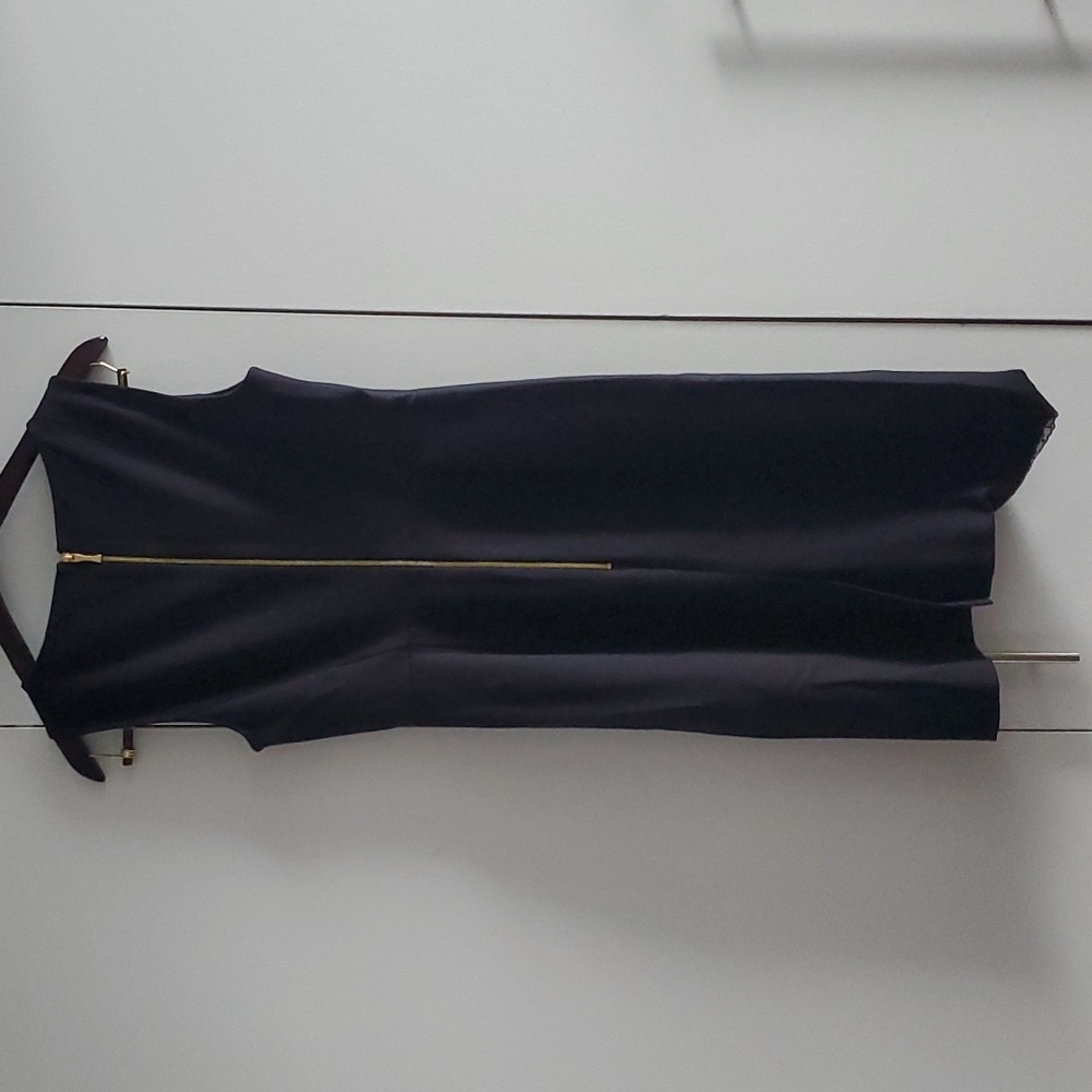 Kate Spade Size 6 Black Midi Dress - Picture 2 of 5